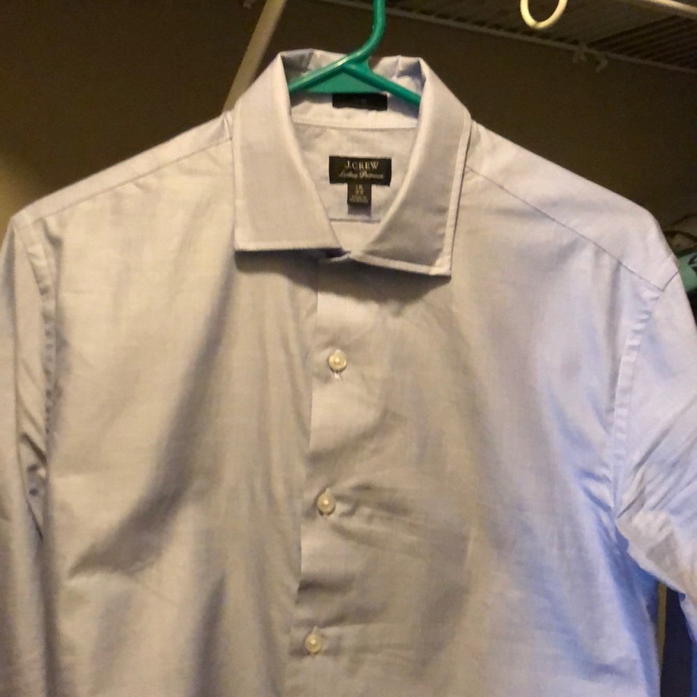 J Crew Light Blue Dress Shirt